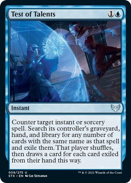Test of Talents (59) [STX] - MTG Single