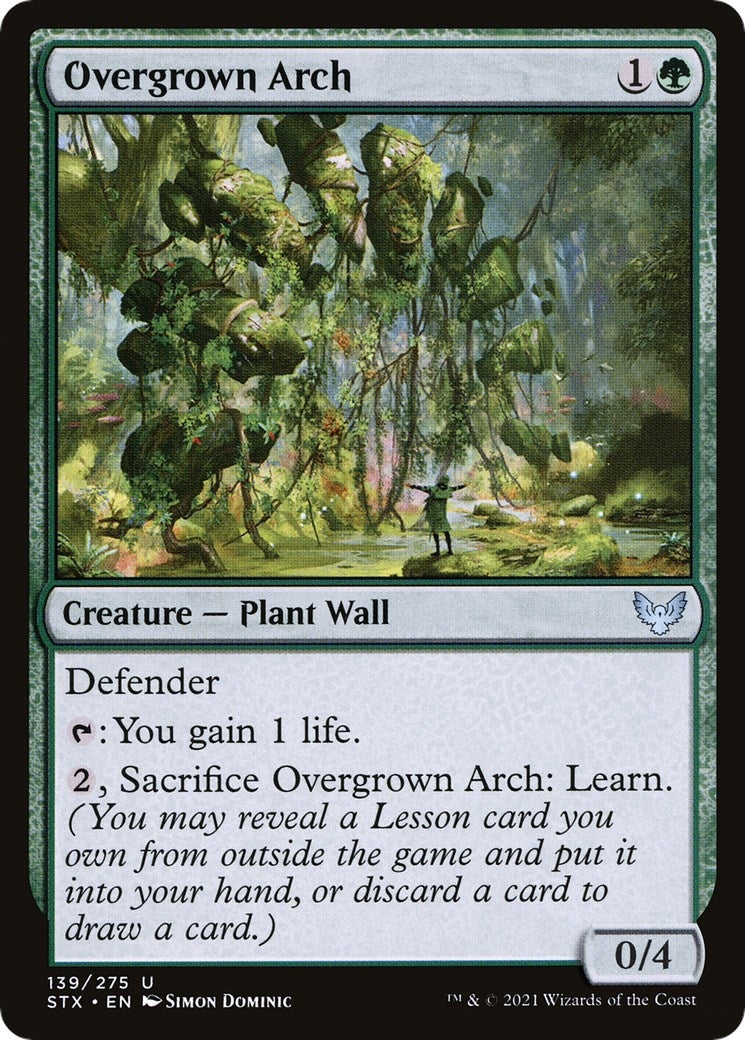 Overgrown Arch (139) [STX] - MTG Single