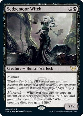Sedgemoor Witch (86) [STX] - MTG Single