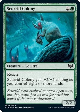 Scurrid Colony (142) [STX] - MTG Single