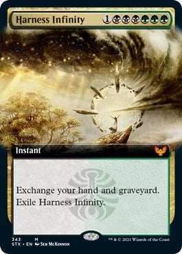 Harness Infinity (Extended Art) (343) [STX] - MTG Single