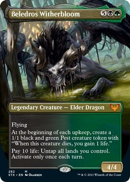 Beledros Witherbloom (Borderless) (282) [STX] - MTG Single
