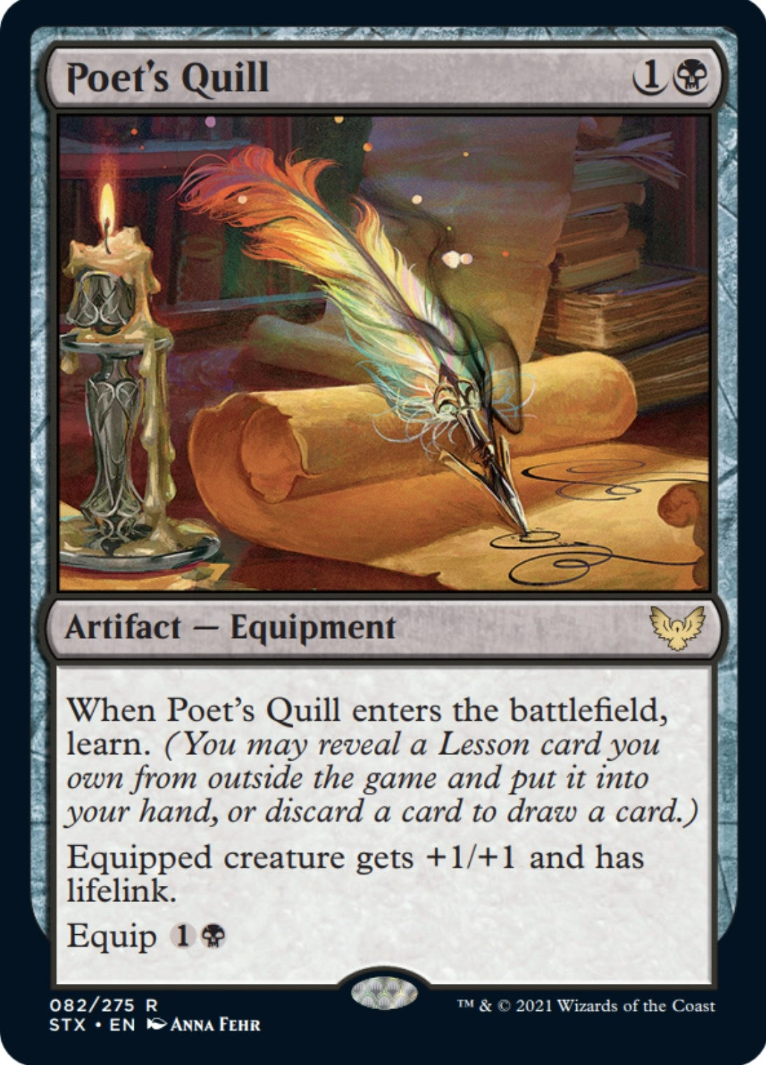 Poet’s Quill (82) [STX] - MTG Single