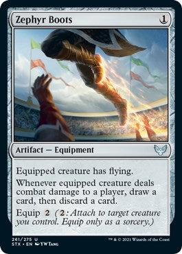 Zephyr Boots (261) [STX] - MTG Single