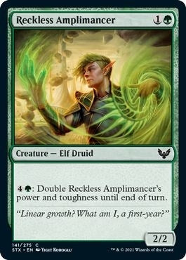 Reckless Amplimancer (141) [STX] - MTG Single