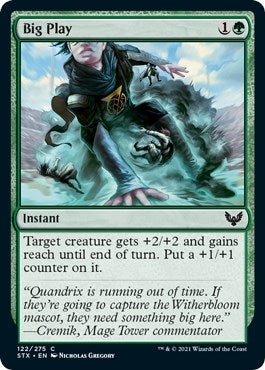 Big Play (122) [STX] - MTG Single