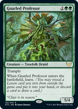 Gnarled Professor (133) [STX] - MTG Single