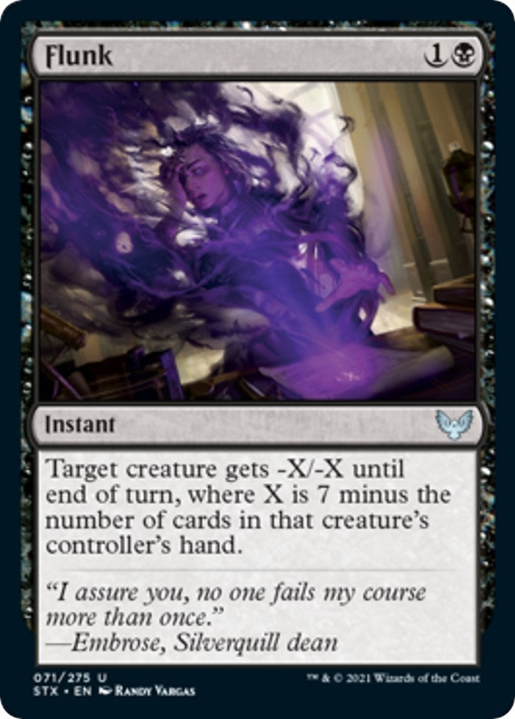 Flunk (71) [STX] - MTG Single