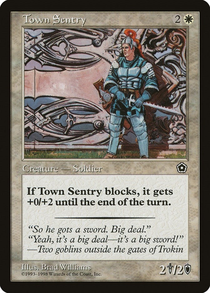 Town Sentry [P02] - MTG Single