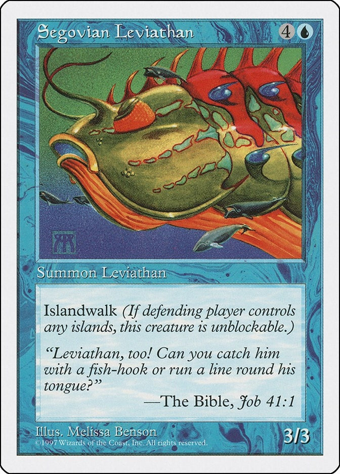 Segovian Leviathan [5ED] - MTG Single