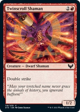 Twinscroll Shaman (118) [STX] - MTG Single