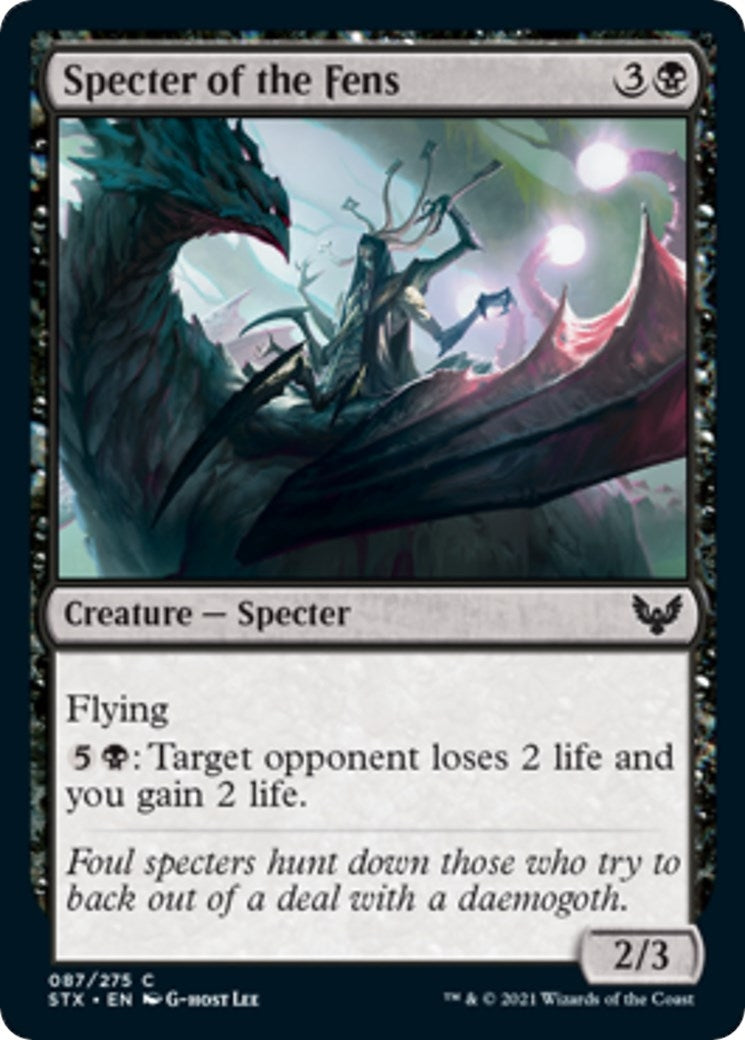 Specter of the Fens (87) [STX] - MTG Single