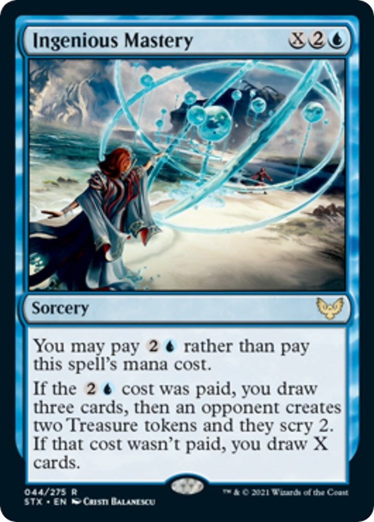 Ingenious Mastery (44) [STX] - MTG Single
