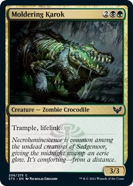 Moldering Karok (206) [STX] - MTG Single