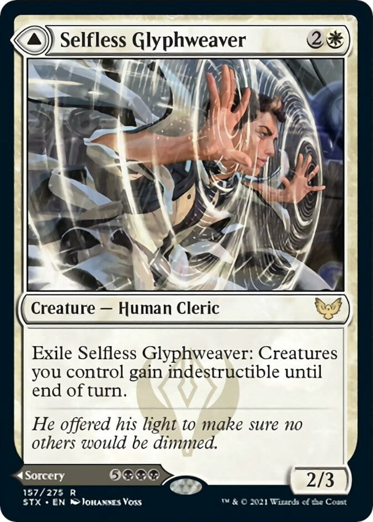 Selfless Glyphweaver (157) [STX] - MTG Single