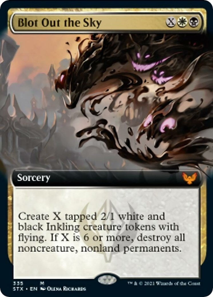 Blot Out the Sky (Extended Art) (335) [STX] - MTG Single