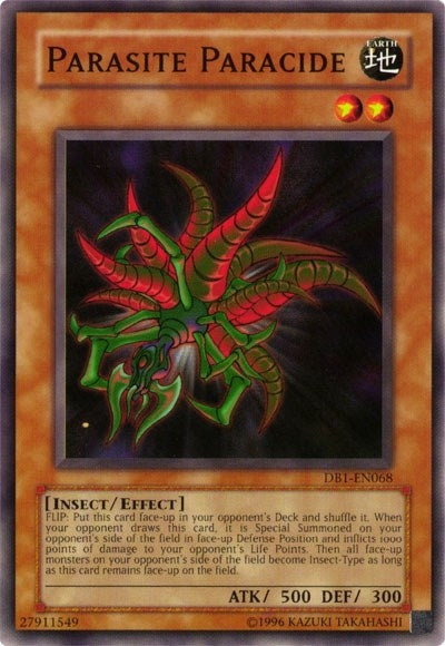 Parasite Paracide (1068) (DB1) - YuGiOh Single