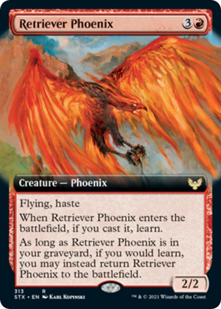 Retriever Phoenix (Extended Art) (313) [STX] - MTG Single