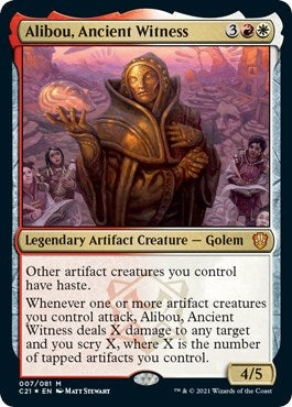 Alibou Ancient Witness (7) [C21] - MTG Single