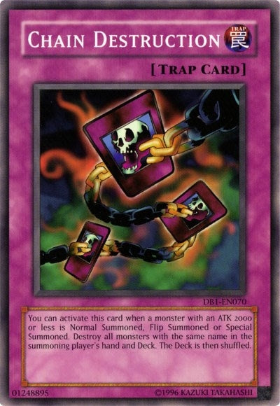 Chain Destruction (1070) (DB1) - YuGiOh Single
