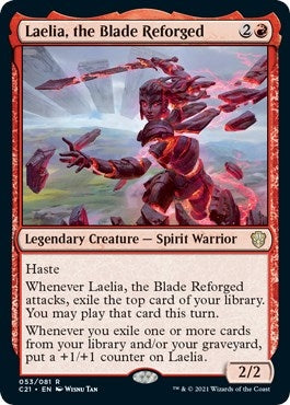 Laelia the Blade Reforged (53) [C21] - MTG Single