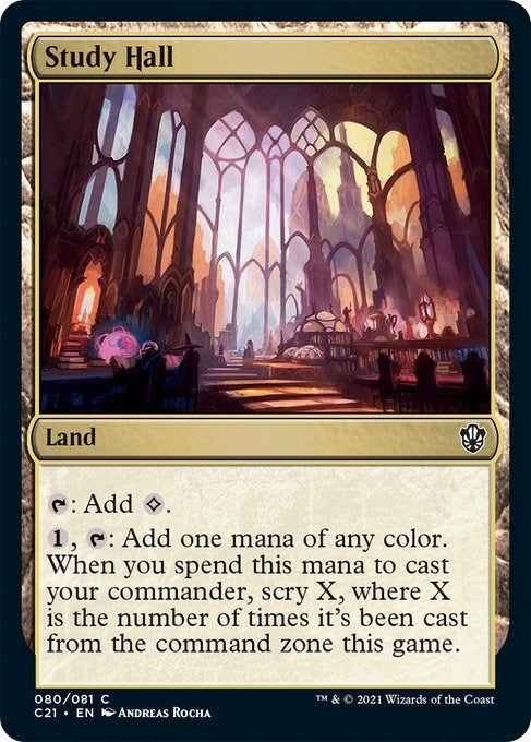 Study Hall (80) [C21] - MTG Single