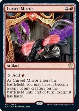 Cursed Mirror (50) [C21] - MTG Single