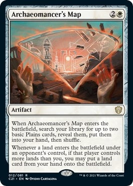 Archaeomancer’s Map (12) [C21] - MTG Single