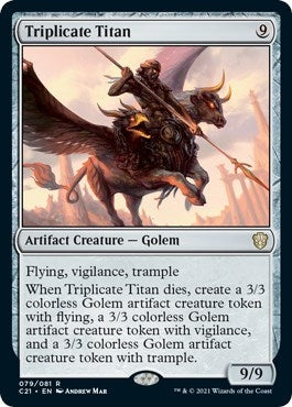 Triplicate Titan (79) [C21] - MTG Single