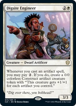 Digsite Engineer (15) [C21] - MTG Single