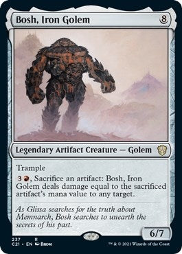 Bosh Iron Golem (237) [C21] - MTG Single