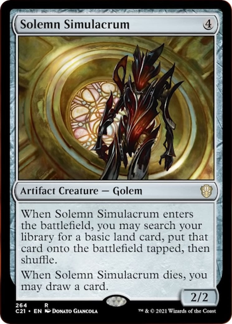Solemn Simulacrum (264) [C21] - MTG Single