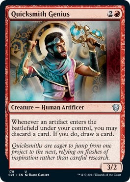 Quicksmith Genius (178) [C21] - MTG Single