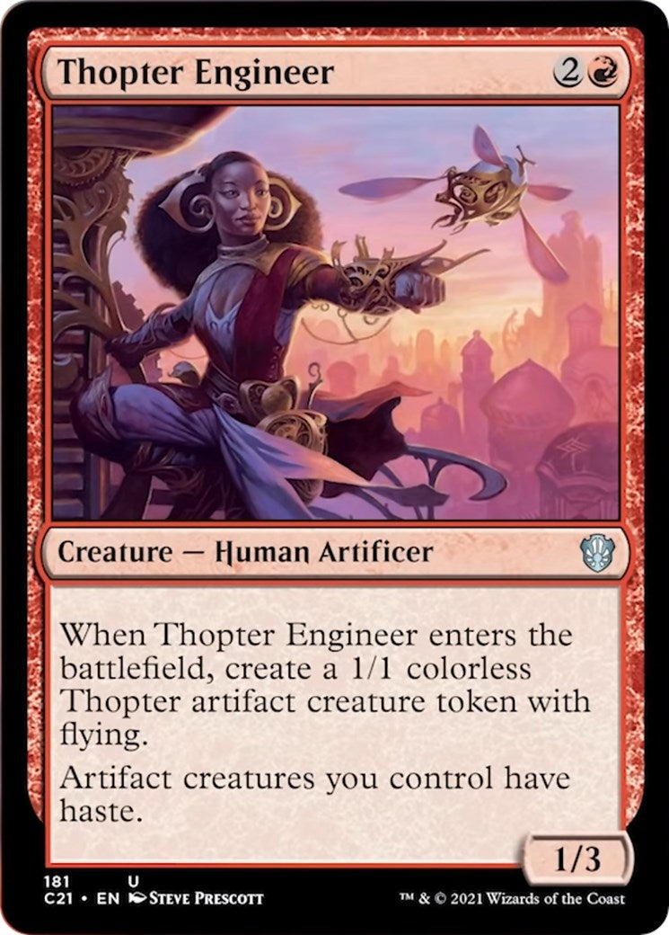 Thopter Engineer (181) [C21] - MTG Single