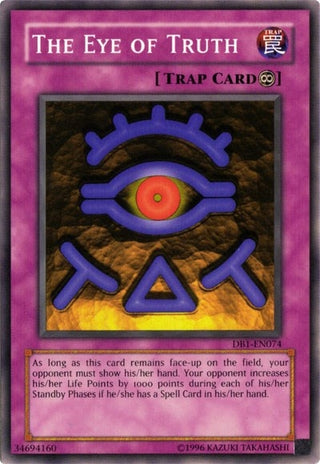 The Eye of Truth (1074) (DB1) - YuGiOh Single