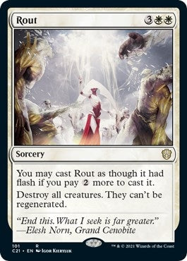 Rout (101) [C21] - MTG Single