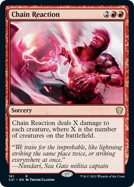 Chain Reaction (161) [C21] - MTG Single