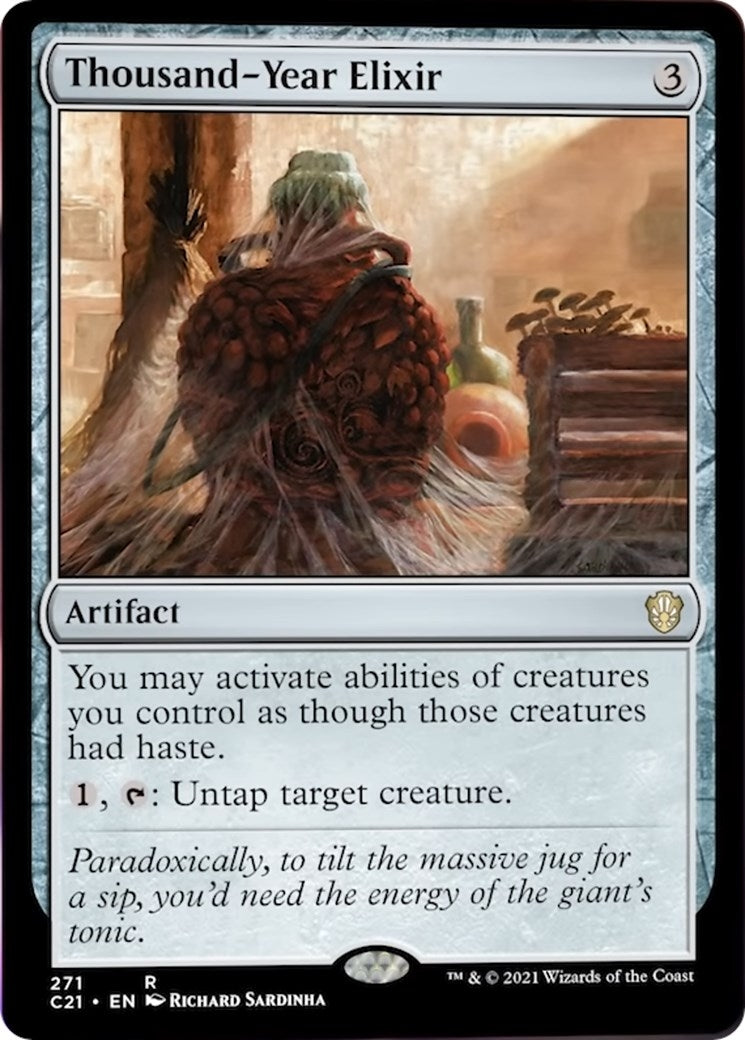Thousand-Year Elixir (271) [C21] - MTG Single