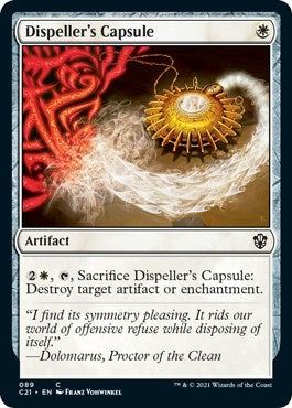 Dispeller’s Capsule (89) [C21] - MTG Single