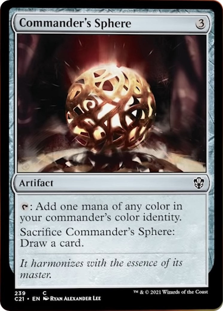 Commander’s Sphere (239) [C21] - MTG Single