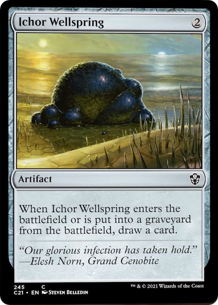 Ichor Wellspring (245) [C21] - MTG Single