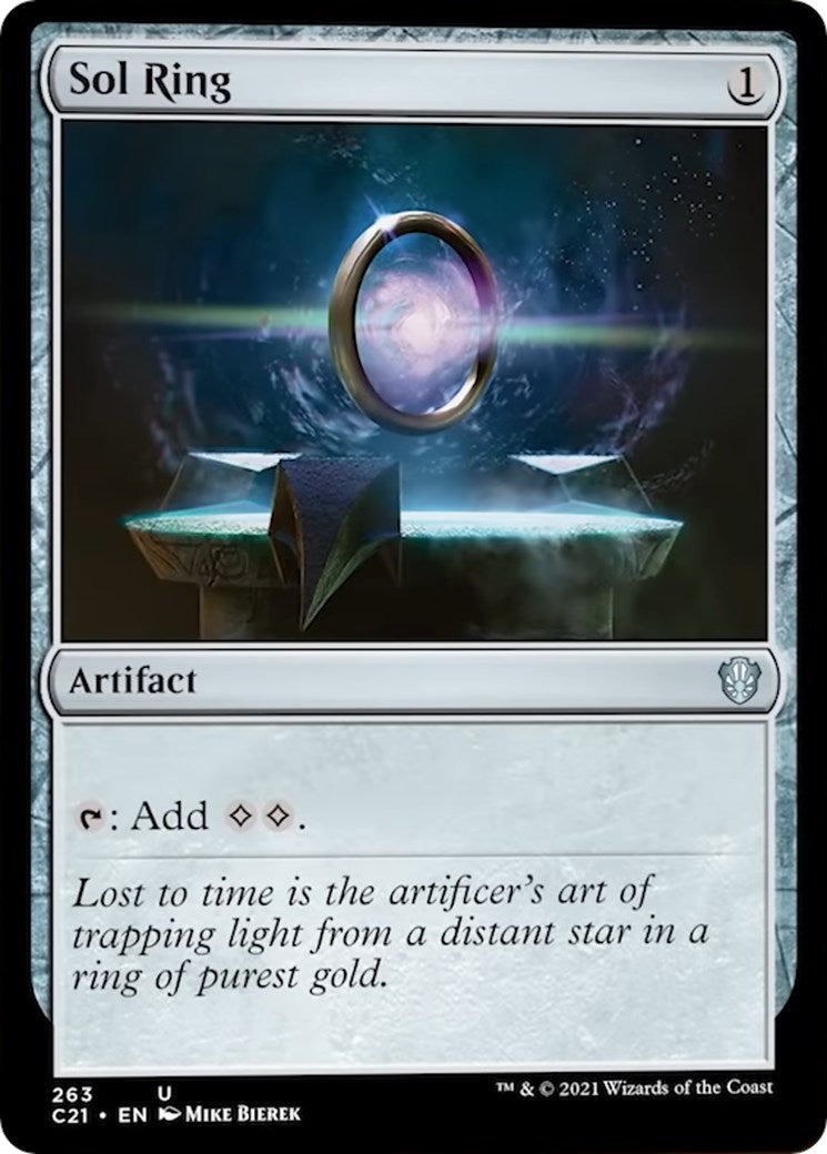 Sol Ring (263) [C21] - MTG Single