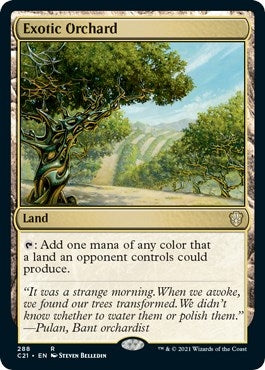 Exotic Orchard (288) [C21] - MTG Single