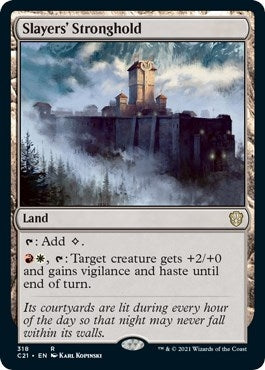 Slayers’ Stronghold (318) [C21] - MTG Single
