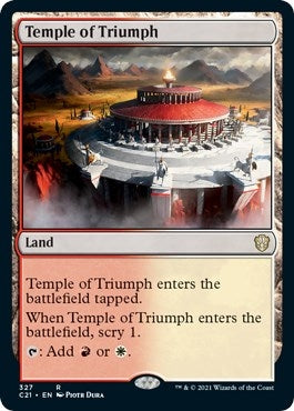 Temple of Triumph (327) [C21] - MTG Single