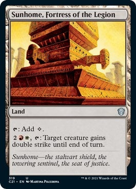 Sunhome Fortress of the Legion (319) [C21] - MTG Single