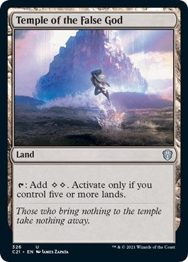 Temple of the False God (326) [C21] - MTG Single