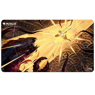 Mystical Archive Defiant Strike Playmat for Magic - Playmats Sealed