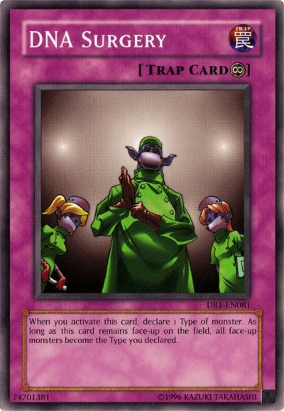 DNA Surgery (1081) (DB1) - YuGiOh Single