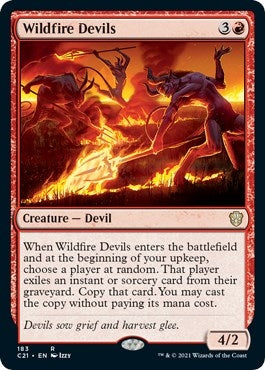 Wildfire Devils (183) [C21] - MTG Single